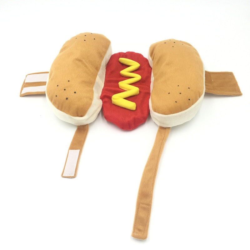 Hot Dog Halloween Costume for Dogs & Cats