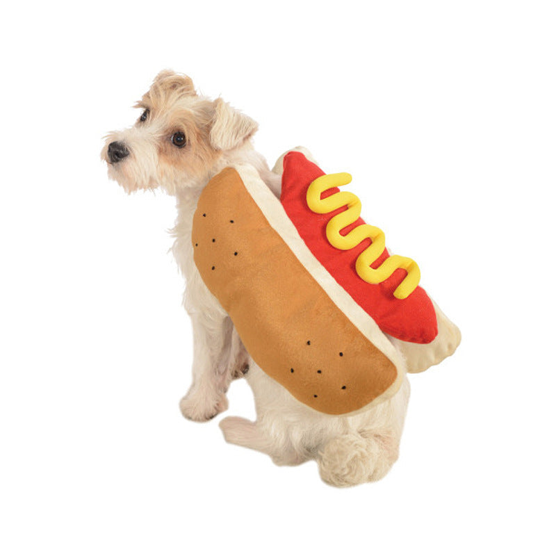 Hot Dog Halloween Costume for Dogs & Cats
