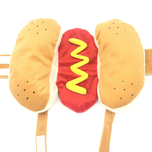 Hot Dog Halloween Costume for Dogs & Cats