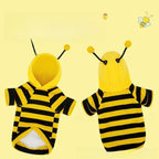 Cute Dog Bee Costume Hoodie - Warm Pet Clothes for Small & Medium Dogs