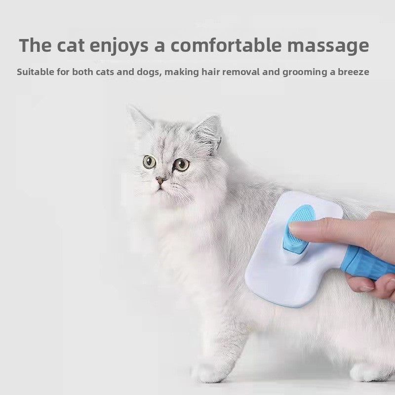 Veldtia FurGlow™ Self-Cleaning Pet Brush