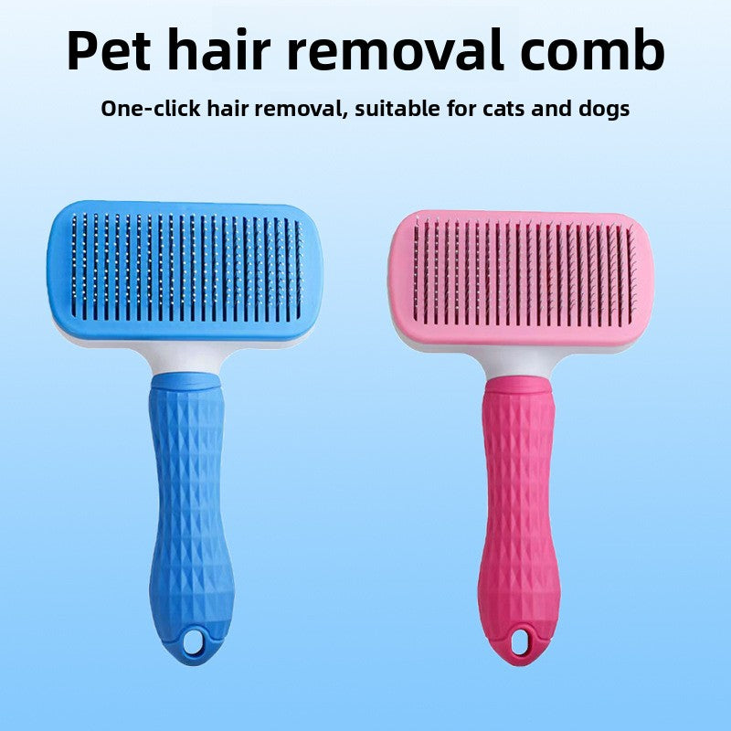 Veldtia FurGlow™ Self-Cleaning Pet Brush