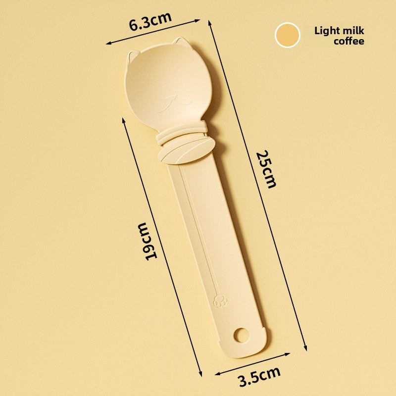 Mess-Free Cat Treat Squeeze Spoon & Dispenser