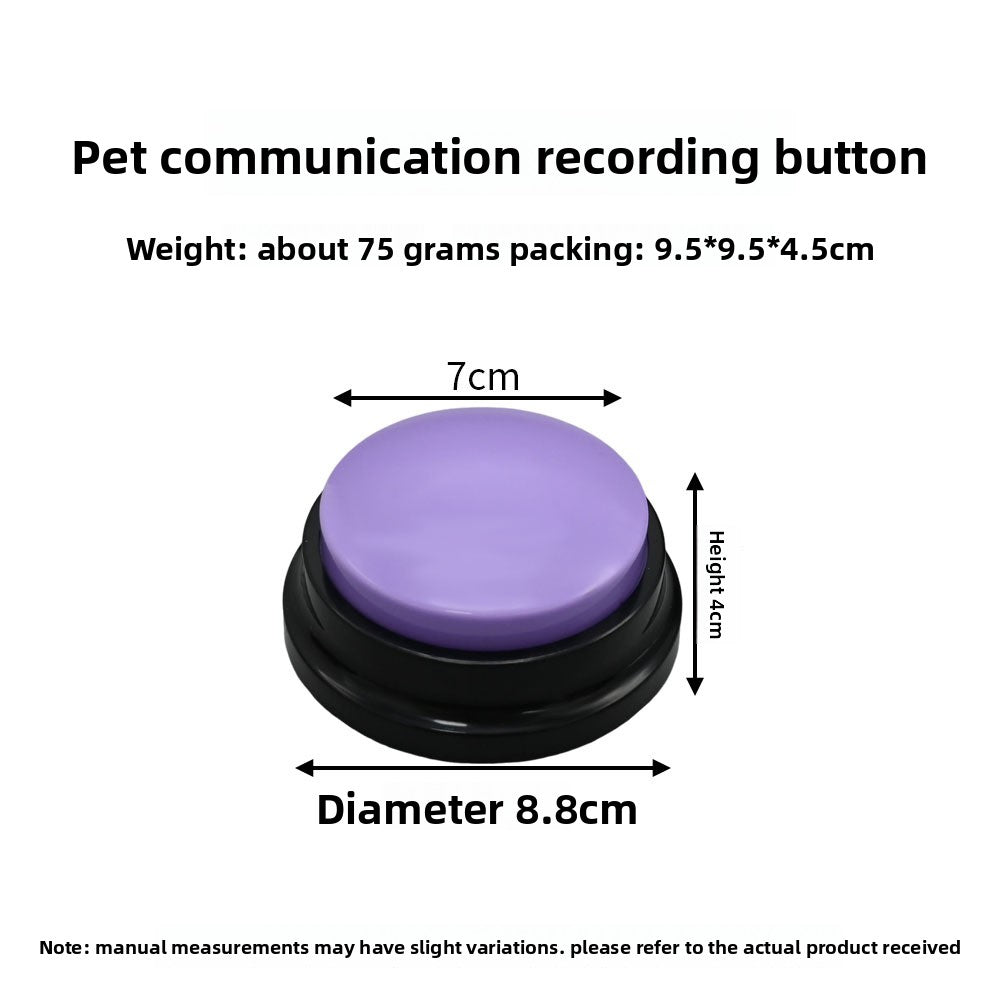 Botón de comunicación para mascotas