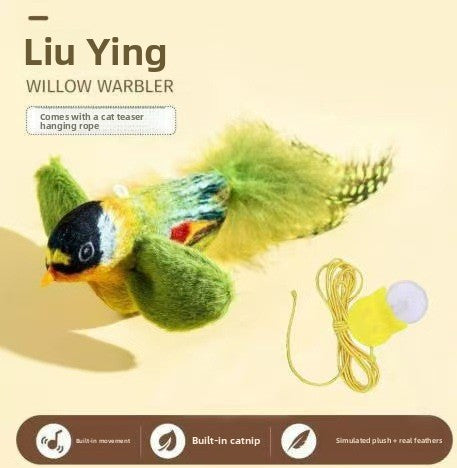 Interactive Chirping Bird Cat Toy