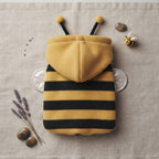 Cute Dog Bee Costume Hoodie - Warm Pet Clothes for Small & Medium Dogs