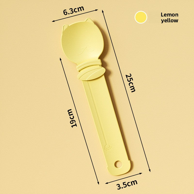 Mess-Free Cat Treat Squeeze Spoon & Dispenser