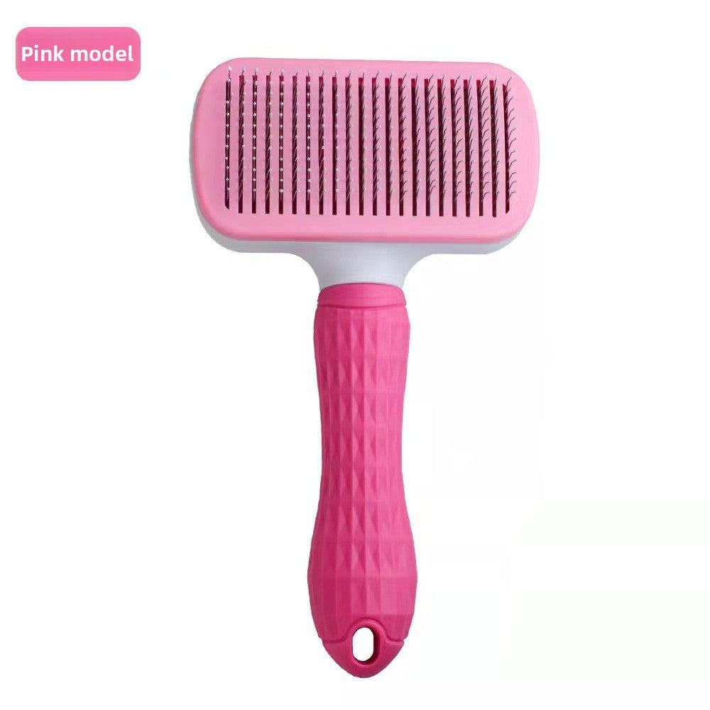 Veldtia FurGlow™ Self-Cleaning Pet Brush